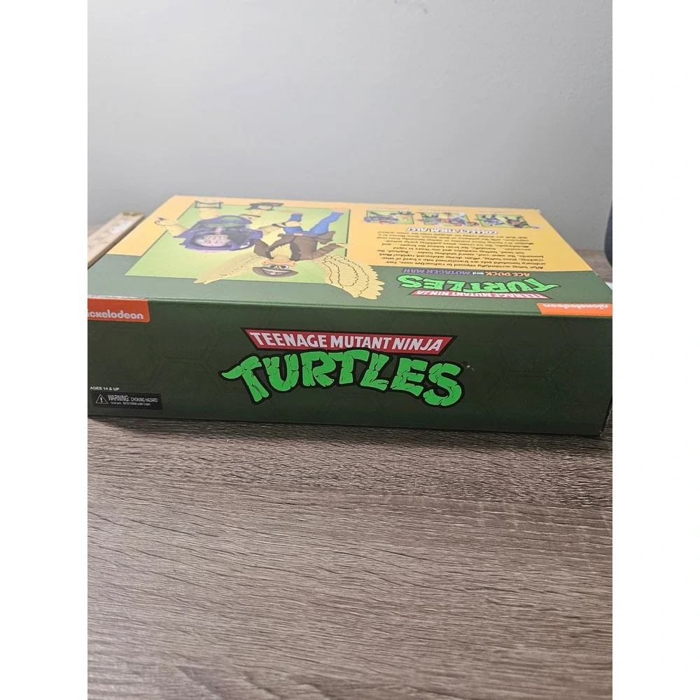 NECA TMNT Ace Duck and Mutagen Man Action Figure 2-Pack Nickelodeon New